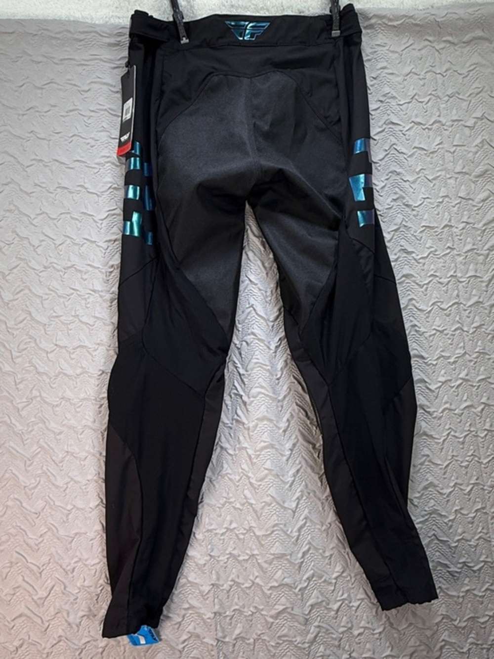 Fly Racing Women’s Lite Motocross Motorcycle Pants Size 5 6 Black Leather knee